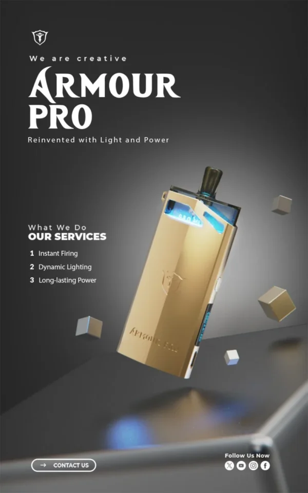 【小煙主機】SAMURAI Armour Pro 將軍 PRO 30W 發光主機