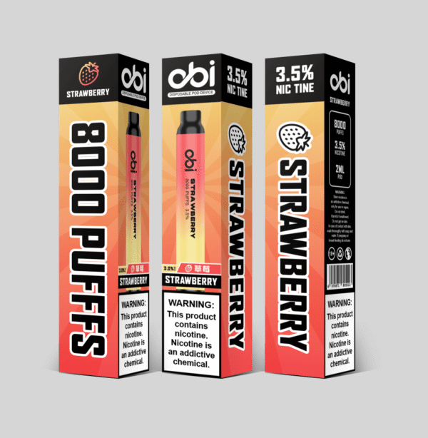 【一次性】OBI 一次性 8000口 主機 可充電